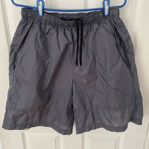 Nike Gray Mesh Athletic Shorts
